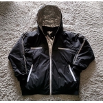 New shiny nylon wet look winter tracksuit jogging suit jacket and pants reflective