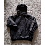 New shiny nylon wet look winter tracksuit jogging suit jacket and pants reflective