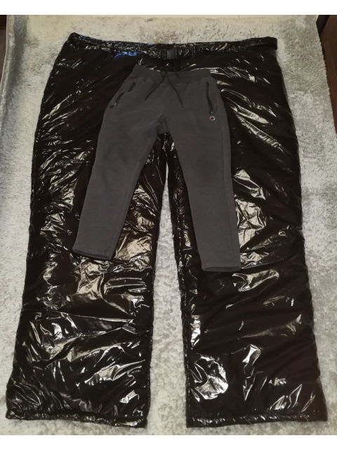 Nylon top snow pants