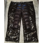 New Oversized unisex shiny nylon wet look winter trousers ski pants snowboard pants customized