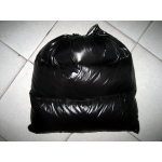 New wet look shiny nylon winter handbag down tote bag TB8003