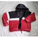 New unisex shiny nylon wet look puffer down jacket quilted winter jacket WJ2226