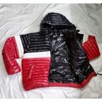 New unisex shiny nylon wet look puffer down jacket quilted winter jacket WJ2226