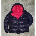 New unisex shiny nylon wet look puffer down jacket quilted winter jacket WJ2236