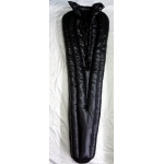 New shiny nylon wet look down sleeping bag winter sleeping sack WS7001 customized