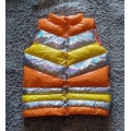 New unisex shiny nylon quilted winter vest wet look puffer down waistcoat WV2227