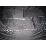 New wet look shiny nylon beddings pillowcase duvet cover fitted sheet