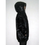 New shiny nylon wet look windbreaker wind jacket raincoat size M-XXL