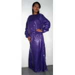 New wet look shiny nylon dress bespoke M - 3XL