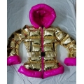 New shiny gold down jacke down coat winter jacket winter coat M - 3XL