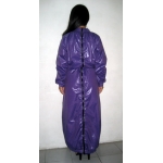 New shiny nylon wet look dress bespoke M - 3XL DR2098