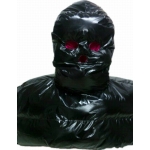 New shiny nylon wet look mask down mask winter mask unisex MK2202b