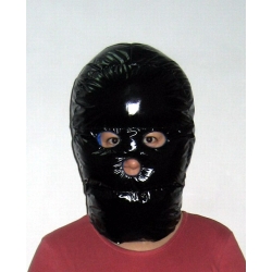 New shiny nylon wet look mask down mask winter mask unisex MK2201b