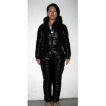 New unisex shiny nylon wet look ski overalls ski suit sport suit bespoke S - 5XL