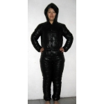 New unisex shiny nylon wet look ski overalls ski suit sport suit bespoke S - 5XL