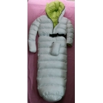 New shiny nylon wet look overfilled sleeping bag winter sleeping sack snorkel