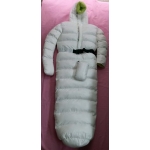 New shiny nylon wet look overfilled sleeping bag winter sleeping sack snorkel