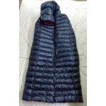 New silky shiny polyester down cloak winter cape
