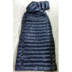 New silky shiny polyester down cloak winter cape