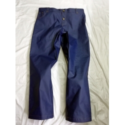 New leather jeans trousers casual pants