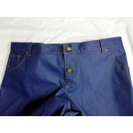 New leather jeans trousers casual pants