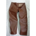 New leather jeans trousers casual pants