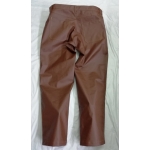 New leather jeans trousers casual pants