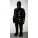 New unisex puffa shiny nylon winter overalls wet look down suit custom made