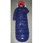 New unisex wet look shiny nylon winter coat down coat down sleeping sack winter sleeping bag