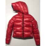 New unisex glossy nylon wet look winter jacket down jacket double-sided wear customized