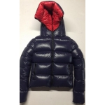 New unisex glossy nylon wet look winter jacket down jacket double-sided wear customized