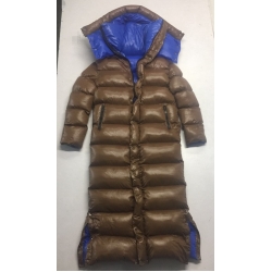 New unisex shiny nylon winter parka down parka wet look winter coat down coat overfilled DC3019