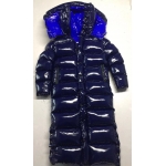 New unisex shiny nylon winter parka down parka wet look winter coat down coat overfilled DC3019-1S