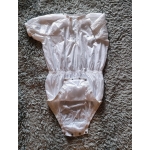 New shiny nylon wet look adult baby diaper suit rompers BD2067-1S