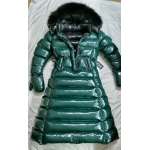 New shiny nylon wet look winter coat down dress DC2065 customized