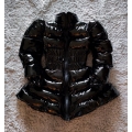 New wet look shiny PU winter dress down coat bespoke M - 3XL New wet look shiny PU winter dress down coat bespoke M - 3XL