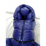 New unisex shiny nylon down overalls wet look winter jumpsuit custom made DS5003