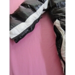 New unisex shiny nylon winter overalls wet look down suit 4 ways wear customized