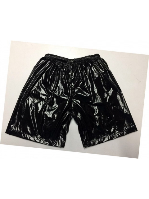 New shiny nylon shorts wet look short pants