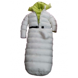 New shiny nylon wet look overfilled sleeping bag winter overalls custom made