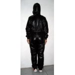 New shiny nylon wet look suit jumpsuit custom made S - 5XL
