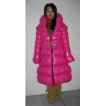 New shiny nylon wet look winter coat quilted down coat M - 3XL