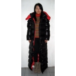 New unisex shiny nylon winter parka down parka wet look winter coat down coat M - 3XL