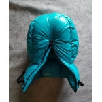 New shiny nylon wet look hood down mask winter mask MK2208