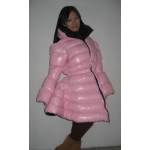 New wet look shiny nylon winter dress down clothing bespoke M - 3XL