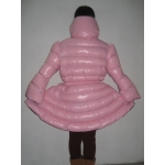 New wet look shiny nylon winter dress down clothing bespoke M - 3XL