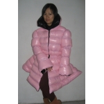 New wet look shiny nylon winter dress down clothing bespoke M - 3XL