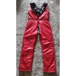 New unisex shiny nylon wet look ski bibs ski jumpsuit SP1047
