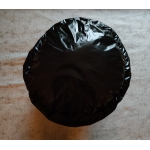New wet look shiny nylon winter handbag down tote bag