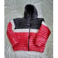 New unisex shiny nylon wet look puffer down jacket quilted winter jacket WJ2226